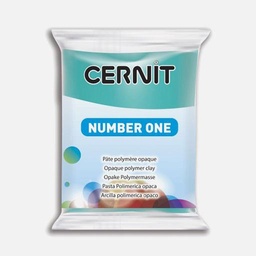 [CERNIT CE0900056676] CERNIT Number One Opaque Polymer Clay 56g Turquoise Green