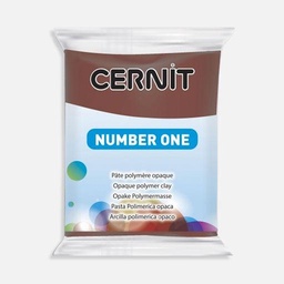 [CERNIT CE0900056800] CERNIT Number One Opaque Polymer Clay 56g Brown