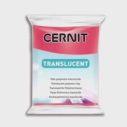 [CERNIT CE0920056474] CERNIT Translucent Oven Bake Polymer Clay 56g Ruby Red