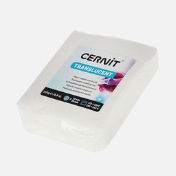 [CERNIT CE0920250005] CERNIT Translucent Oven Bake Polymer Clay 250g White