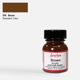 [ANGELUS 720-01-014] ANGELUS Acrylic Leather Paint 29.5ml Brown