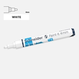[SCHNEIDER 120249] SCHNEIDER Paint-It Acrylic Marker 4mm White