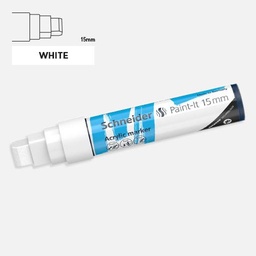 [SCHNEIDER 120349] SCHNEIDER Paint-It Acrylic Marker 15mm White