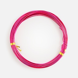 [OVJ 8888888870541] OVJ Aluminium Wire 1mm x 10m Pink