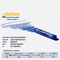 [SCHMINCKE 17004079] SCHMINCKE Extra Soft Artist Pastel O Permanent Yellow 3 Deep