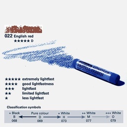 [SCHMINCKE 17022069] SCHMINCKE Extra Soft Artist Pastel D English Red