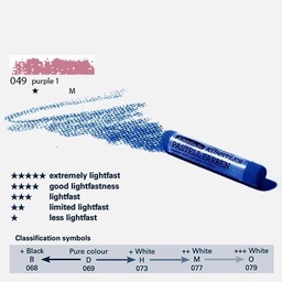 [SCHMINCKE 17049077] SCHMINCKE Pastel M Purple 1