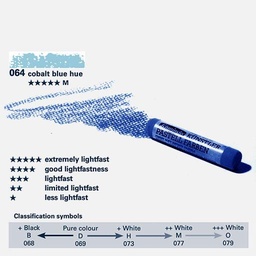 [SCHMINCKE 17064077] SCHMINCKE Extra Soft Artist Pastel M Cobalt Blue Hue