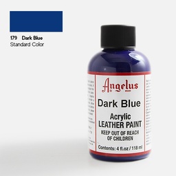 [ANGELUS 720-04-179] ANGELUS Acrylic Leather Paint 118ml Dark Blue