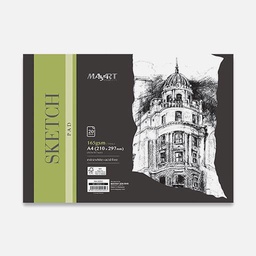 [MAYART MA00052] MAYART Sketch Paper Pad 165gsm A4 x 20