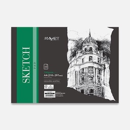 [MAYART MA00057] MAYART Sketch Paper Pad 200gsm A4 x 15