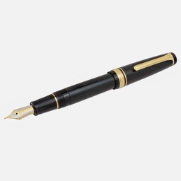 [SAILOR 11-2036-320] SAILOR Professional Gear Black Gold Trim Fountain Pen 21K Gold Medium Fine