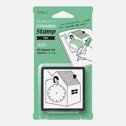 [MIDORI 35386006] MIDORI Paintable Stamp Clock