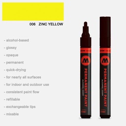 [MOLOTOW 220006] MOLOTOW Permanent Paint Marker 4mm Zinc Yellow