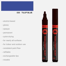 [MOLOTOW 220033] MOLOTOW Permanent Paint Marker 4mm Tulip Blue