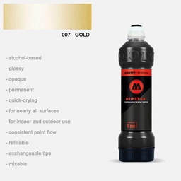[MOLOTOW 860007] MOLOTOW Permanent Paint Dripstick 10mm Gold
