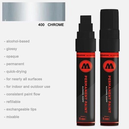 [MOLOTOW 620400] MOLOTOW Permanent Paint Marker 15mm Chrome