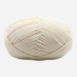 [OVJ 8888888803319] OVJ Milk Cotton Yarn 50g 19 Rice White