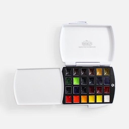 [MIJELLO MPW-1224] MIJELLO Mission Gold Triple Pan Watercolor Set x 24