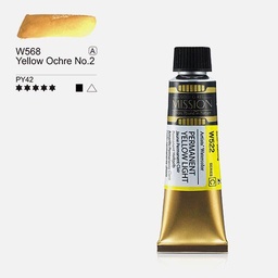 [MIJELLO MWC-W568] MIJELLO Mission Gold Watercolor 15ml Yellow Ochre 2