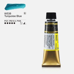 [MIJELLO MWC-W538] MIJELLO Mission Gold Watercolor 15ml Turquoise Blue