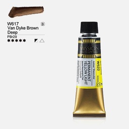 [MIJELLO MWC-W617] MIJELLO Mission Gold Watercolor 15ml Van Dyke Brown Deep