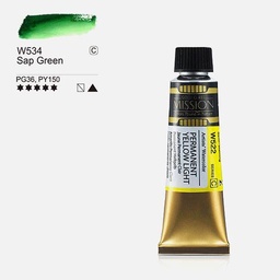 [MIJELLO MWC-W534] MIJELLO Mission Gold Watercolor 15ml Sap Green