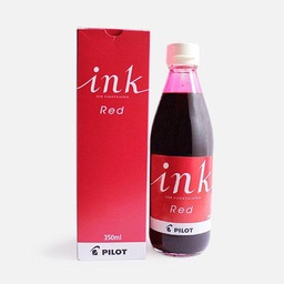 [PILOT INK-350-R] PILOT Fountain Pen Ink 350ml Red
