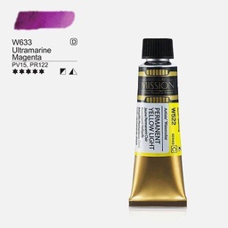 [MIJELLO MWC-W633] MIJELLO Mission Gold Watercolor 15ml Ultramarine Magenta