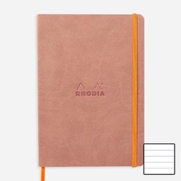 [RHODIA 117372] RHODIA Softcover Lined Notebook 90gsm A5 x 80 Rosewood