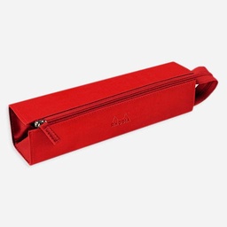 [RHODIA 319023] RHODIA Hard Leather Pen Case Poppy