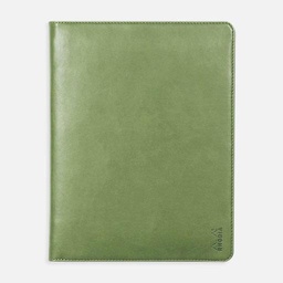 [RHODIA 168102] RHODIA Leather Document Holder A5 Sage