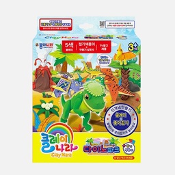 [JONGIE AJG00138] JONGIE Nara Air Dry Clay Dino Park Set x 5