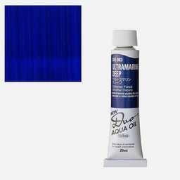 [HOLBEIN DU083] HOLBEIN Duo Water-Mixable Oil 20ml Ultramarine Deep