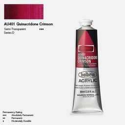 [HOLBEIN AU401] HOLBEIN Artist Heavy Body Acrylic 60ml Quinacridone Crimson
