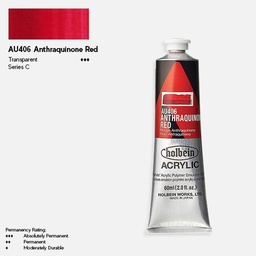 [HOLBEIN AU406] HOLBEIN Artist Heavy Body Acrylic 60ml Anthraquinone Red