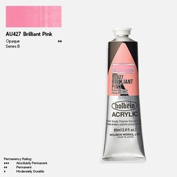 [HOLBEIN AU427] HOLBEIN Artist Heavy Body Acrylic 60ml Brilliant Pink