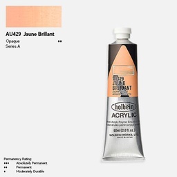 [HOLBEIN AU429] HOLBEIN Artist Heavy Body Acrylic 60ml Jaune Brilliant