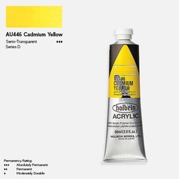 [HOLBEIN AU446] HOLBEIN Artist Heavy Body Acrylic 60ml Cadmium Yellow