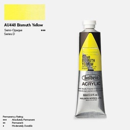 [HOLBEIN AU448] HOLBEIN Artist Heavy Body Acrylic 60ml Bismuth Yellow