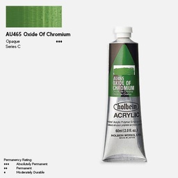 [HOLBEIN AU465] HOLBEIN Artist Heavy Body Acrylic 60ml Oxide of Chromium