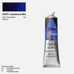 [HOLBEIN AU475] HOLBEIN Artist Heavy Body Acrylic 60ml Indanthrene Blue