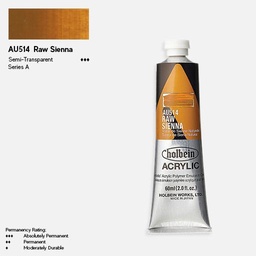 [HOLBEIN AU514] HOLBEIN Artist Heavy Body Acrylic 60ml Raw Sienna
