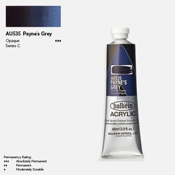 [HOLBEIN AU535] HOLBEIN Artist Heavy Body Acrylic 60ml Payne's Grey