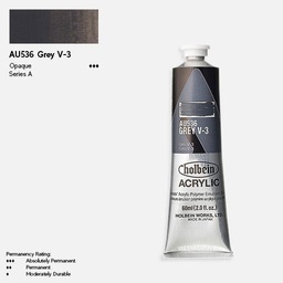 [HOLBEIN AU536] HOLBEIN Artist Heavy Body Acrylic 60ml Grey V-3