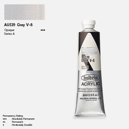 [HOLBEIN AU539] HOLBEIN Artist Heavy Body Acrylic 60ml Grey V-8