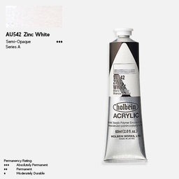 [HOLBEIN AU542] HOLBEIN Artist Heavy Body Acrylic 60ml Zinc White