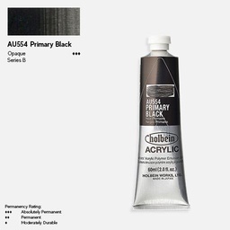 [HOLBEIN AU554] HOLBEIN Artist Heavy Body Acrylic 60ml Primary Black