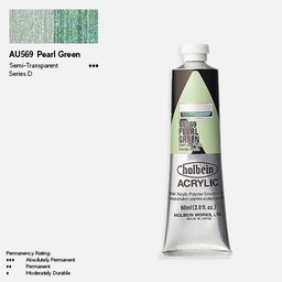 [HOLBEIN AU569] HOLBEIN Artist Heavy Body Acrylic 60ml Pearl Green