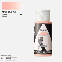 [HOLBEIN AF028] HOLBEIN Fluid Acrylic 35ml Shell Pink